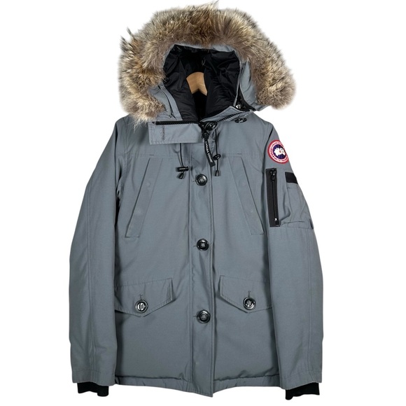 CANADA GOOSE Montello Insulated Down Winter Parka in Mid Grey - Picture 5 of 16